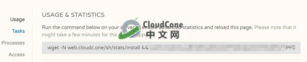 在CloudCone VPS上启用Cloud View查看进程、硬件分析 - CloudCone - CloudCone中文网，国外VPS，按小时计费，随时退款